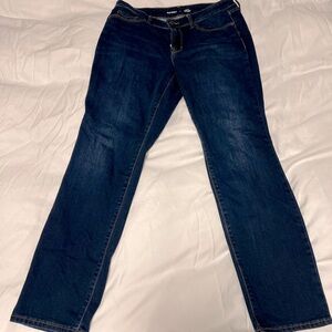 Old Navy mid rise Power Slim Straight